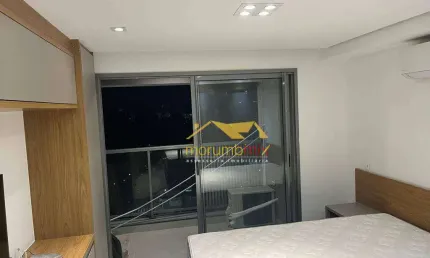 Studio com 1 dormitório para alugar, por r$ 3.500/mês - brooklin