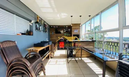 Cobertura com 3 dormitórios à venda, 120 m² por r$ 990.000,00 - interlagos (zona sul) - são paulo/sp