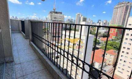 Apartamento para alugar, 74 m² por R$ 5.471,37/mês - Brooklin Paulista - São Paulo/SP