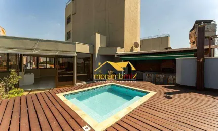 Cobertura com 3 dormitórios à venda, 265 m² por r$ 1.499.900 - morumbi - são paulo/sp