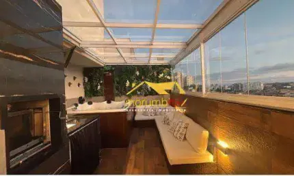 Cobertura com 3 dormitórios à venda, 92 m² por r$ 670.000 - campo limpo - são paulo/sp