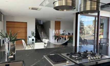 Casa com 3 dormitórios à venda, 285 m² por r$ 2.790.000,00 - residencial parque dos alecrins - campinas/sp