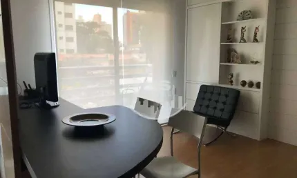 Apartamento com 1 dormitório para alugar, 51 m² por R$ 4.500/mês - Cambuí - Campinas/SP