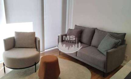 Apartamento com 1 dormitório, 38 m² - venda por R$ 700.000 ou aluguel por R$ 4.500,00/mês - Cambuí - Campinas/SP