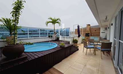 • Onda Carioca | Cobertura Duplex 3 quartos 154 m² •