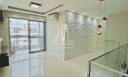• RG Personal  Recreio | Cobertura Duplex 2 quartos + closet •