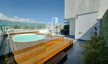 • Máximo Resort Recreio | Cobertura Duplex 3 quartos 198 m² •