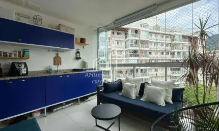 • frames residence pontal - apartamento 2 quartos 71 m² • porteira fechada