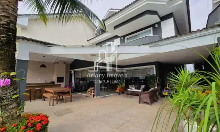 Sand Lake Residencial | Casa triplex 4 suítes 273 m² no Recreio