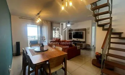 • locação ecoway mapendi | cobertura duplex 3 quartos 151 m² - taquara • 
