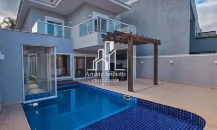 • riviera del sol • casa tríplex 5 suítes no recreio