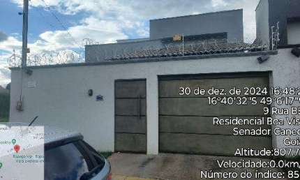 Casa com 3 quartos à venda na Rua Be-1, N. Sn, Lt 18 Quadra 09, Residencial Boa Esperança, Senador Canedo