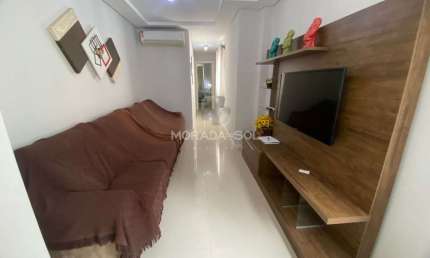 Apartamento 2 suítes e 2 vagas de garagem na Meia praia