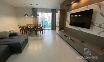 Apartamento com 3 quartos para alugar em Meia Praia, Itapema 