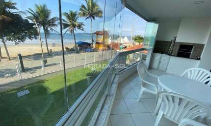 Apartamento 4 quartos frente mar em meia praia   -  Itapema