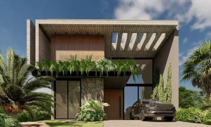 Casa Contemporânea com 4 Suítes no Zen Concept Resort - Xangri-Lá