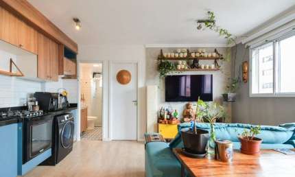 Funcional apartamento tipo para venda com 1 quarto, 36m²