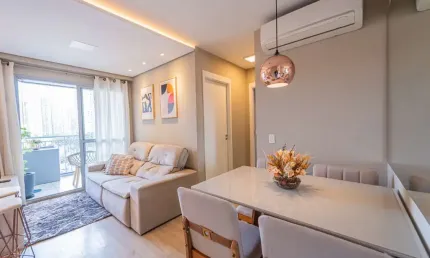 Atraente apartamento tipo para venda em vila santa catarina com 2 quartos, 50m²