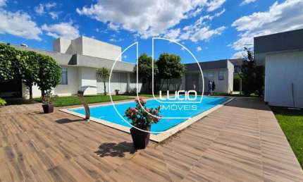 Casa em condomínio fechado com 3 quartos à venda na Rodovia GO-222, Jardim Santa Cecília, Anápolis, 840 m2 por R$ 2.600.000