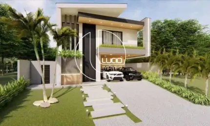 Casa em condomínio fechado com 4 quartos à venda na Alameda Negramina, Condomínio Alphaville Anápolis, Anápolis, 369 m2 por R$ 3.800.000