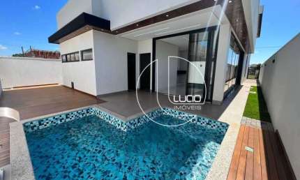 Casa em condomínio fechado com 3 quartos à venda na Avenida Alphaville, Condomínio Terras Alpha Anápolis, Anápolis, 207 m2 por R$ 1.350.000