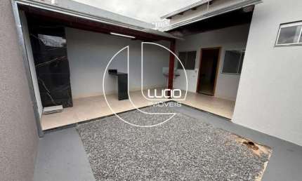 Casa com 3 quartos à venda na Avenida Aglaia de Araújo, Residencial Flor do Cerrado, Anápolis, 103 m2 por R$ 330.000