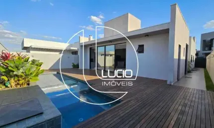 Casa em condomínio fechado com 3 quartos à venda na rua gt 4, condomínio residencial grand trianon, anápolis, 205 m2 por r$ 1.800.000