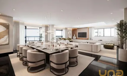 APARTAMENTO COM 4 QUARTOS - ÁREA TOTAL 518,42 m² - MOSSUNGUÊ -