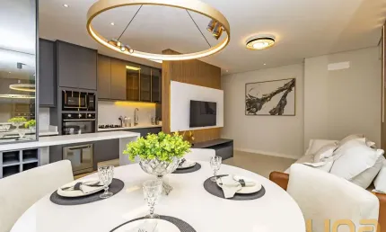 Apartamento Decorado 80m² com 02 quartos no Boa Vista - Curiti