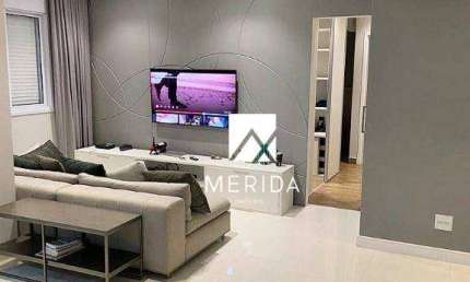Apartamento com 1 dormitório à venda, 75 m² por R$ 950.000,00 - Jardim - Santo André/SP