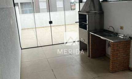 Cobertura com 2 dormitórios à venda, 100 m² por R$ 547.000,00 - Campestre - Santo André/SP