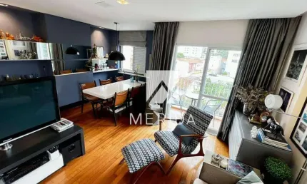 Apartamento com 2 dormitórios à venda, 78 m² por r$ 820.700,00 - jardim - santo andré/sp