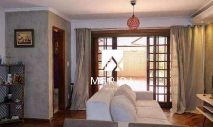 Sobrado com 3 dormitórios à venda, 200 m² por R$ 760.000,00 - Campestre - Santo André/SP