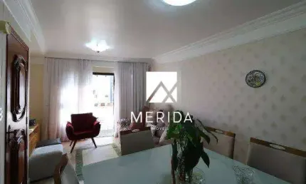 Apartamento com 3 dormitórios à venda, 107 m² por r$ 656.000,00 - vila bastos - santo andré/sp