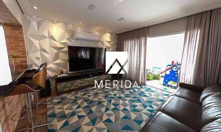 Apartamento com 3 dormitórios à venda, 205 m² por R$ 1.800.000,00 - Vila Gilda - Santo André/SP