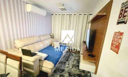 Apartamento com 1 dormitório à venda, 56 m² por R$ 553.000,00 - Jardim - Santo André/SP
