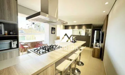 Apartamento com 3 dormitórios à venda, 89 m² por R$ 690.000,00 - Campestre - Santo André/SP