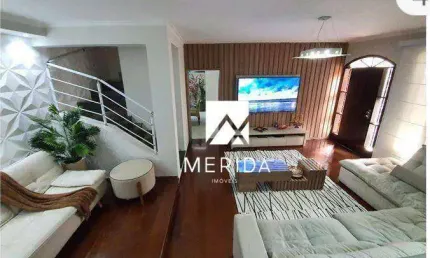 Sobrado com 3 dormitórios à venda, 266 m² por R$ 1.400.000,00 - Vila Gilda - Santo André/SP