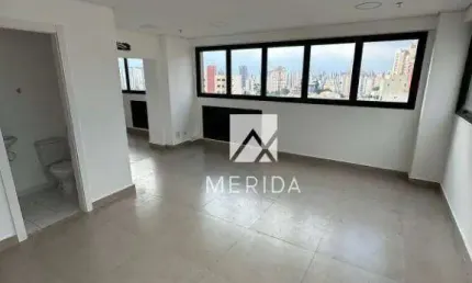 Sala, 33 m² - venda por R$ 300.000,00 ou aluguel por R$ 2.909,22/mês - Vila Assunção - Santo André/SP