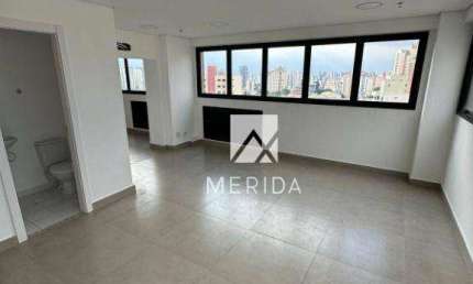 Sala, 33 m² - venda por R$ 300.000,00 ou aluguel por R$ 2.909,22/mês - Vila Assunção - Santo André/SP