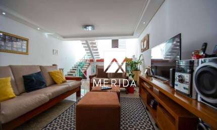 Sobrado com 4 dormitórios à venda, 256 m² por R$ 1.690.000,00 - Vila Gilda - Santo André/SP