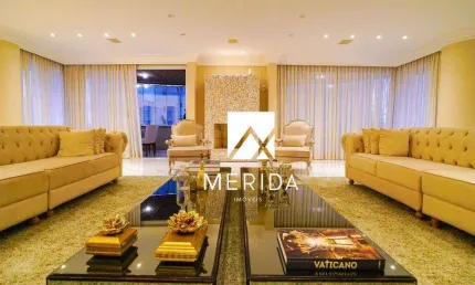 Apartamento com 4 dormitórios à venda, 380 m² por r$ 4.200.000,00 - jardim - santo andré/sp