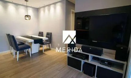 Apartamento com 2 dormitórios à venda, 65 m² por r$ 770.000,00 - jardim - santo andré/sp