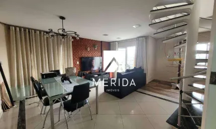 Cobertura com 4 dormitórios à venda, 150 m² por R$ 1.090.000,00 - Jardim - Santo André/SP