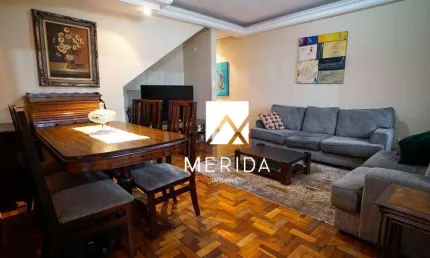 Sobrado com 3 dormitórios à venda, 165 m² por R$ 840.000,00 - Jardim - Santo André/SP