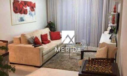 Apartamento com 3 dormitórios à venda, 93 m² por R$ 850.000,00 - Vila Bastos - Santo André/SP