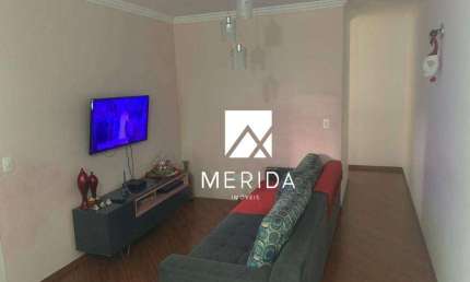 Apartamento com 2 dormitórios à venda, 72 m² por R$ 595.000,00 - Vila Bastos - Santo André/SP