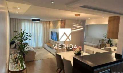 Apartamento com 3 dormitórios à venda, 115 m² por R$ 1.178.000,00 - Vila Valparaíso - Santo André/SP