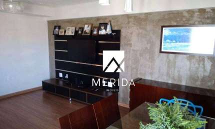 Apartamento com 3 dormitórios à venda, 106 m² por R$ 690.000,00 - Vila Valparaíso - Santo André/SP