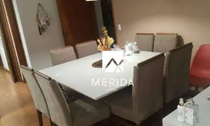 Apartamento com 3 dormitórios à venda, 97 m² por R$ 540.000,00 - Vila Valparaíso - Santo André/SP